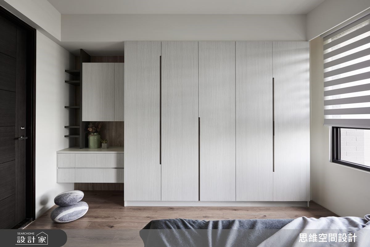 26坪新成屋(5年以下)＿北歐風臥室案例圖片＿思維空間設計有限公司＿思維_39之11