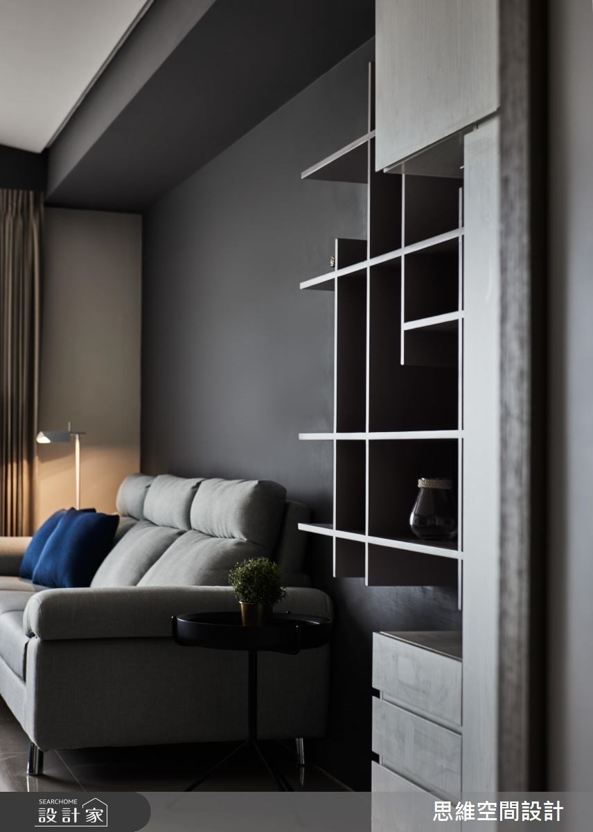 33坪新成屋(5年以下)＿現代風客廳案例圖片＿思維空間設計有限公司＿思維_40之5
