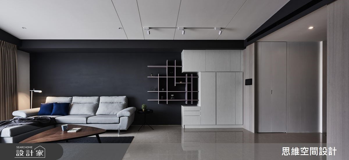 33坪新成屋(5年以下)＿現代風客廳案例圖片＿思維空間設計有限公司＿思維_40之6