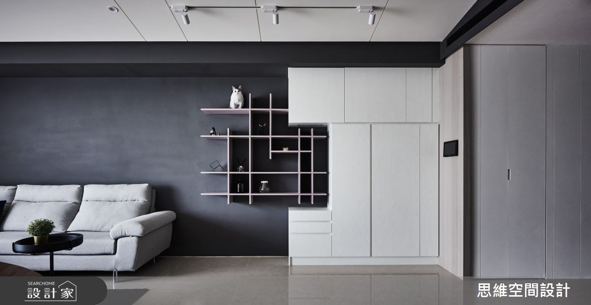 33坪新成屋(5年以下)＿現代風客廳案例圖片＿思維空間設計有限公司＿思維_40之7