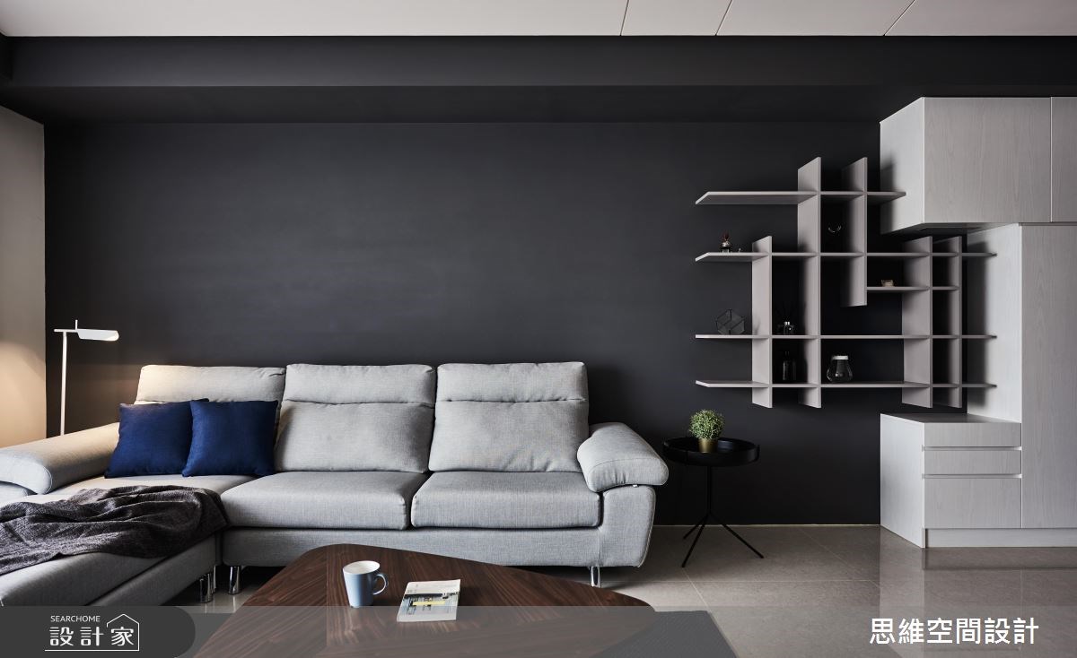 33坪新成屋(5年以下)＿現代風客廳案例圖片＿思維空間設計有限公司＿思維_40之9