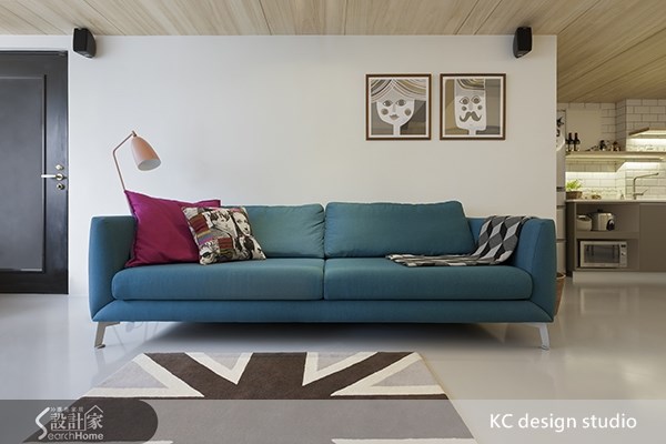 20坪中古屋(5~15年)＿北歐風客廳案例圖片＿KC design studio 均漢設計＿KC_02之3