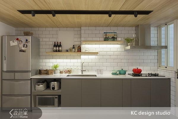 20坪中古屋(5~15年)＿北歐風廚房案例圖片＿KC design studio 均漢設計＿KC_02之7