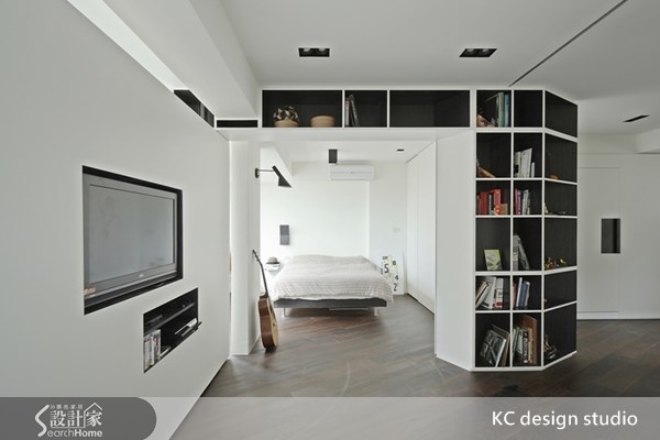 24坪中古屋(5~15年)＿北歐風客廳臥室案例圖片＿KC design studio 均漢設計＿KC_03之22