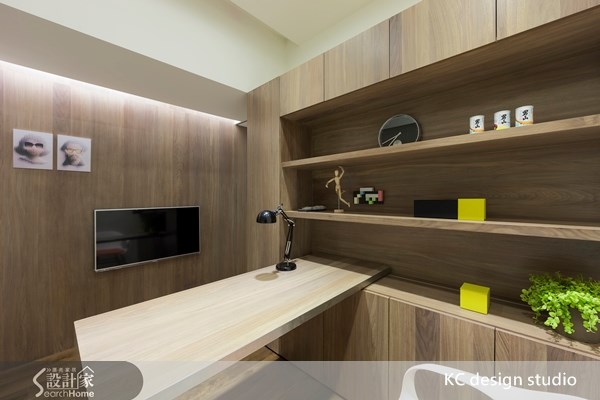 85坪新成屋(5年以下)＿簡約風書房案例圖片＿KC design studio 均漢設計＿KC_07之10