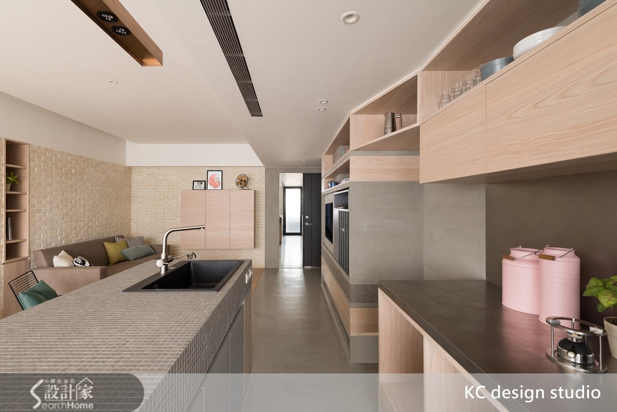 24坪中古屋(5~15年)＿混搭風吧檯案例圖片＿KC design studio 均漢設計＿KC_10之6