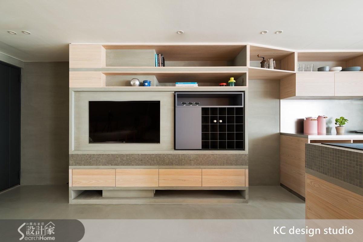 24坪中古屋(5~15年)＿混搭風客廳案例圖片＿KC design studio 均漢設計＿KC_10之3