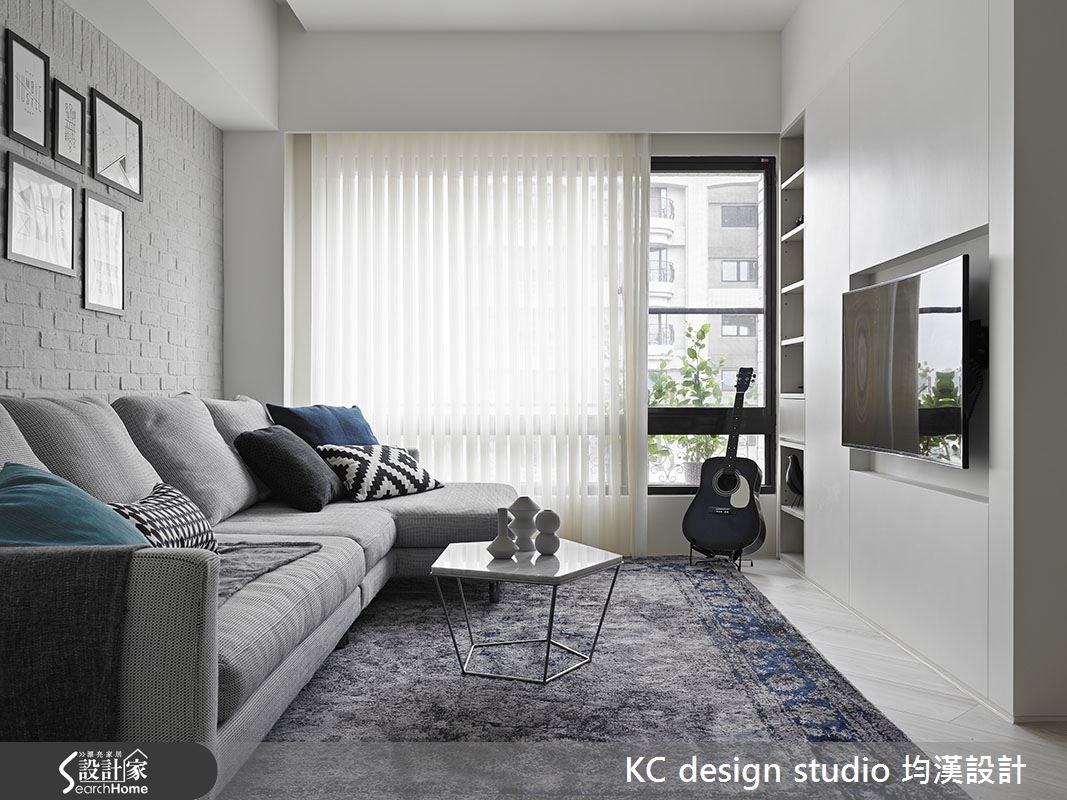 19坪中古屋(5~15年)＿北歐風客廳案例圖片＿KC design studio 均漢設計＿KC_14之4