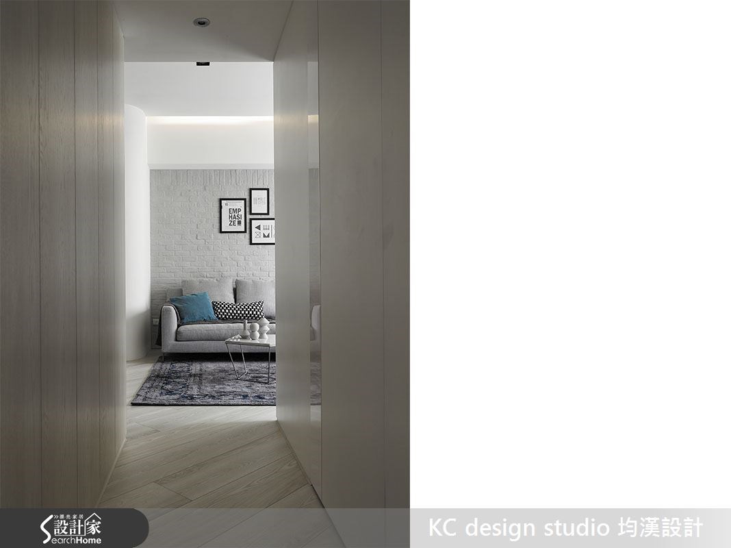 19坪中古屋(5~15年)＿北歐風走廊案例圖片＿KC design studio 均漢設計＿KC_14之5