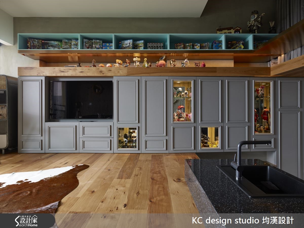 15坪中古屋(5~15年)＿工業風客廳案例圖片＿KC design studio 均漢設計＿KC_15萬里葉宅之6