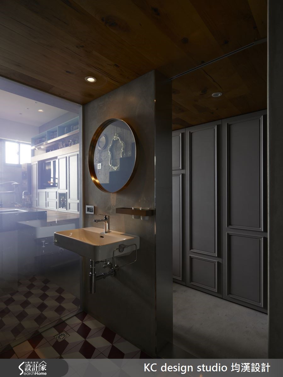 15坪中古屋(5~15年)＿工業風浴室案例圖片＿KC design studio 均漢設計＿KC_15萬里葉宅之12