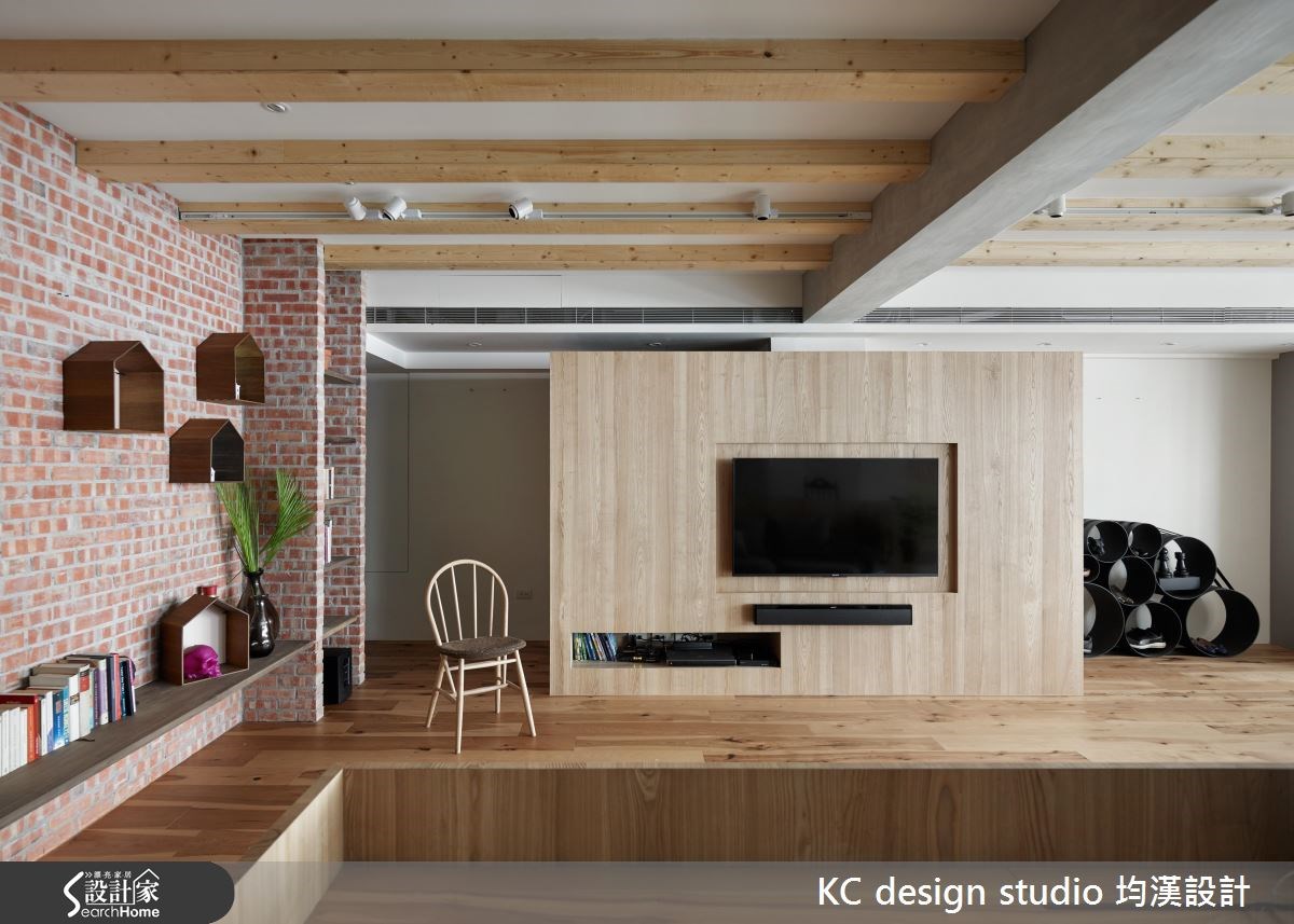 38坪老屋(16~30年)＿混搭風客廳案例圖片＿KC design studio 均漢設計＿KC_16忠孝T宅之1