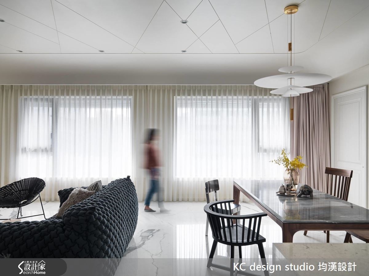 55坪新成屋(5年以下)＿現代風客廳餐廳案例圖片＿KC design studio 均漢設計＿KC_18松疆黃宅之2
