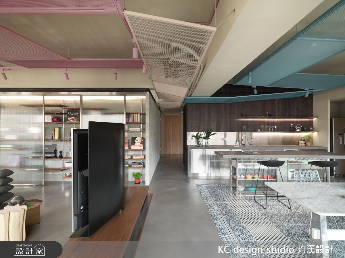 60坪老屋(16~30年)＿混搭風餐廳廚房走廊案例圖片＿KC design studio 均漢設計＿KC_19松智花宅之5
