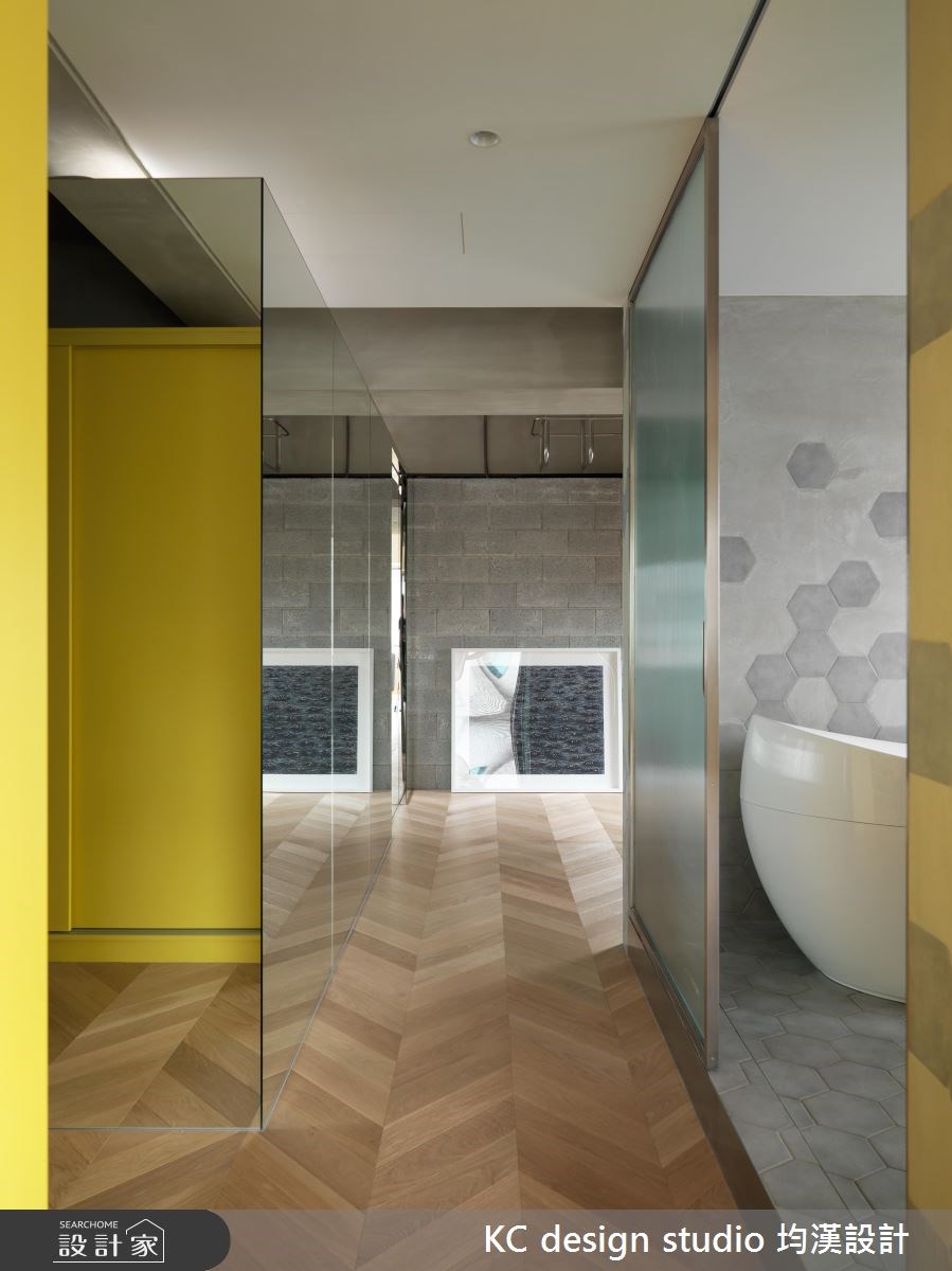 60坪老屋(16~30年)＿混搭風走廊案例圖片＿KC design studio 均漢設計＿KC_19松智花宅之13
