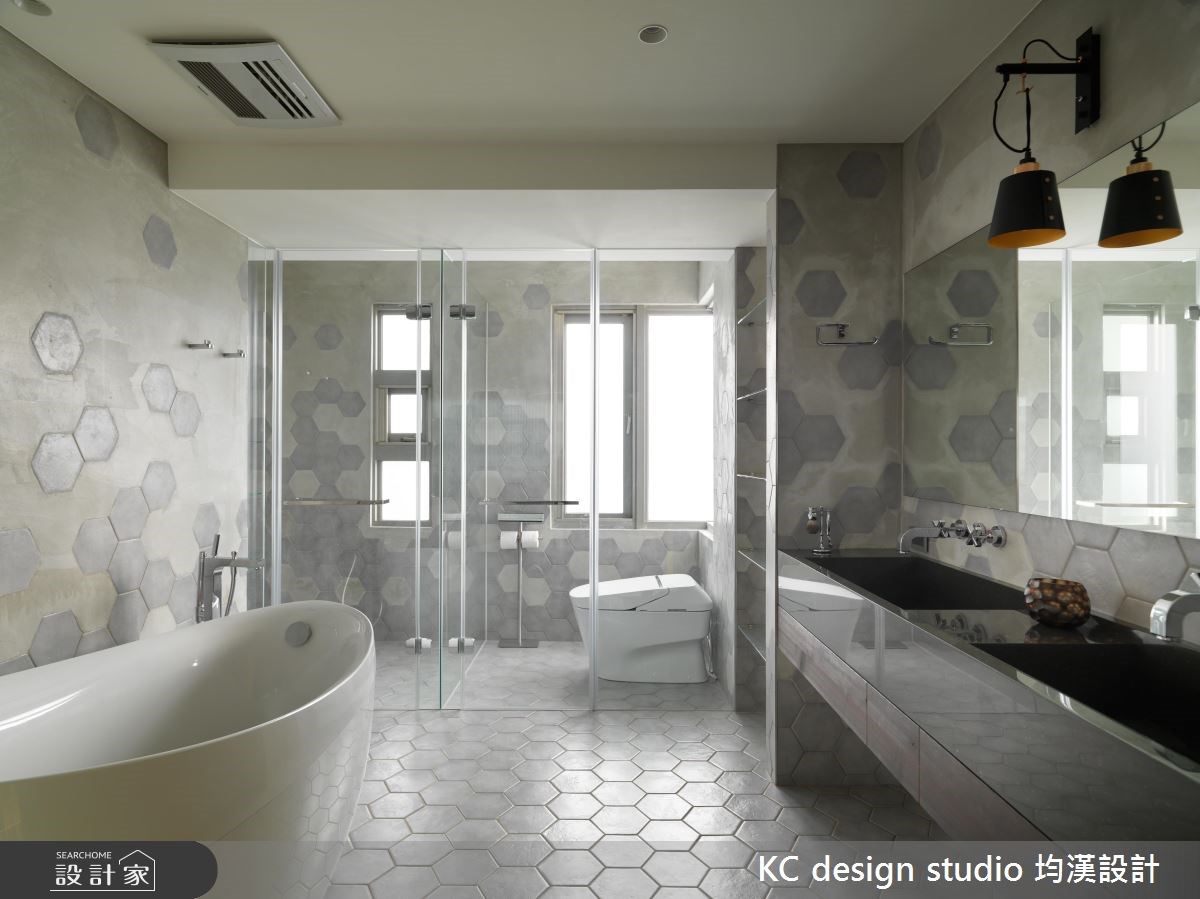 60坪老屋(16~30年)＿混搭風浴室案例圖片＿KC design studio 均漢設計＿KC_19松智花宅之17
