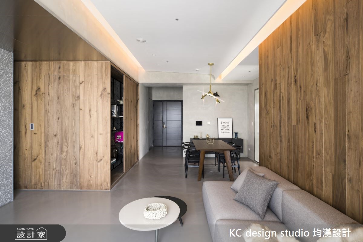 22坪新成屋(5年以下)＿現代風玄關客廳餐廳案例圖片＿KC design studio 均漢設計＿KC_20新莊黃宅之5