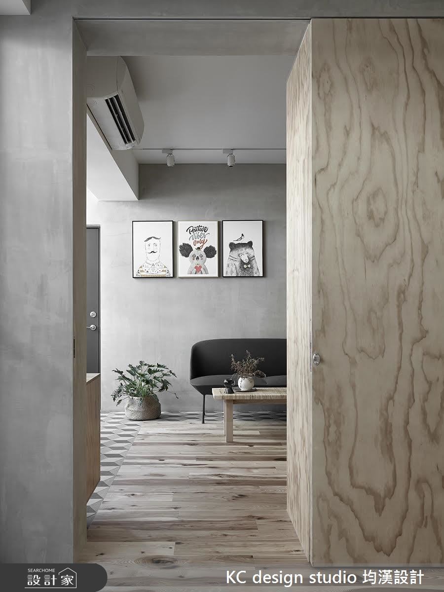 22坪中古屋(5~15年)＿北歐風走廊案例圖片＿KC design studio 均漢設計＿KC_22板橋紀宅之4