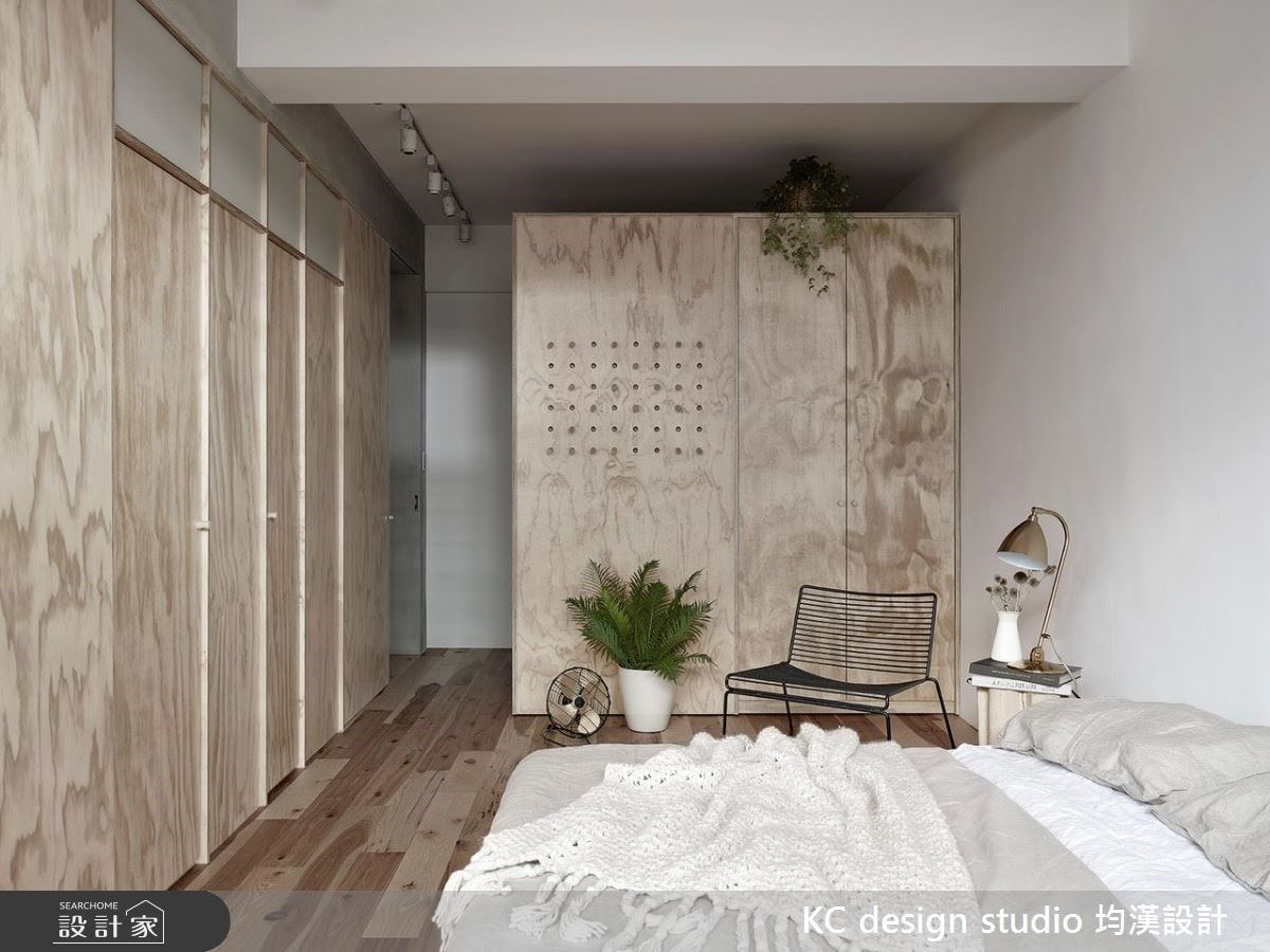 22坪中古屋(5~15年)＿北歐風臥室案例圖片＿KC design studio 均漢設計＿KC_22板橋紀宅之6