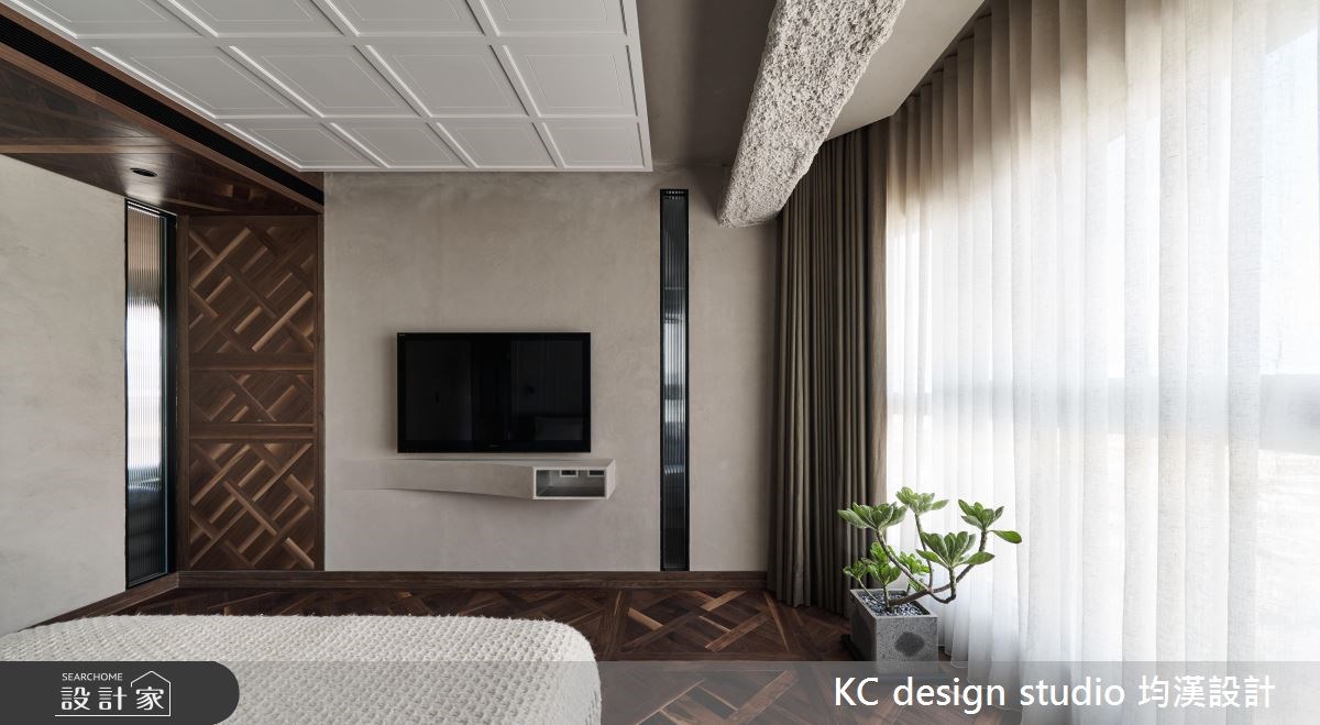 45坪新成屋(5年以下)＿混搭風臥室案例圖片＿KC design studio 均漢設計＿KC_24新店王宅之19
