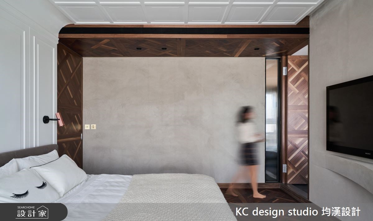 45坪新成屋(5年以下)＿混搭風臥室案例圖片＿KC design studio 均漢設計＿KC_24新店王宅之20