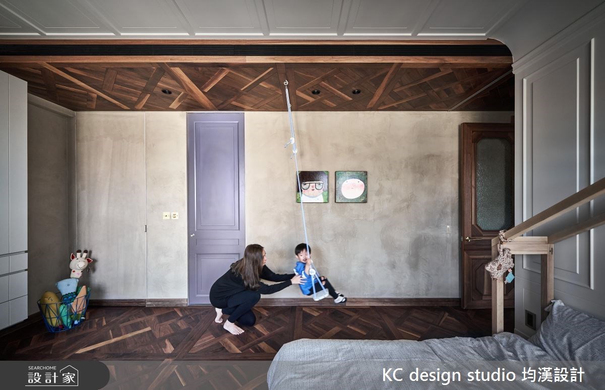 45坪新成屋(5年以下)＿混搭風臥室案例圖片＿KC design studio 均漢設計＿KC_24新店王宅之23