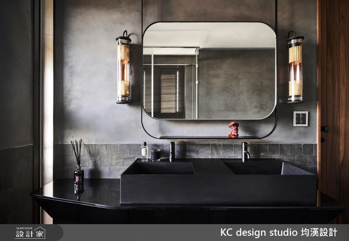 45坪新成屋(5年以下)＿混搭風浴室案例圖片＿KC design studio 均漢設計＿KC_24新店王宅之27