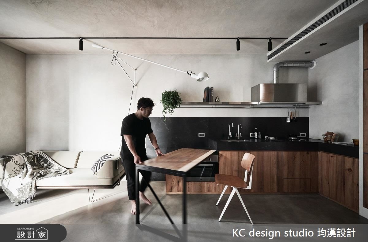 14坪預售屋＿工業風餐廳案例圖片＿KC design studio 均漢設計＿KC_25Apartment X (南京蕭宅)之9
