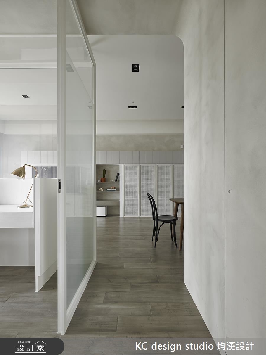 24坪新成屋(5年以下)＿北歐風走廊案例圖片＿KC design studio 均漢設計＿KC_26中和黃宅之7