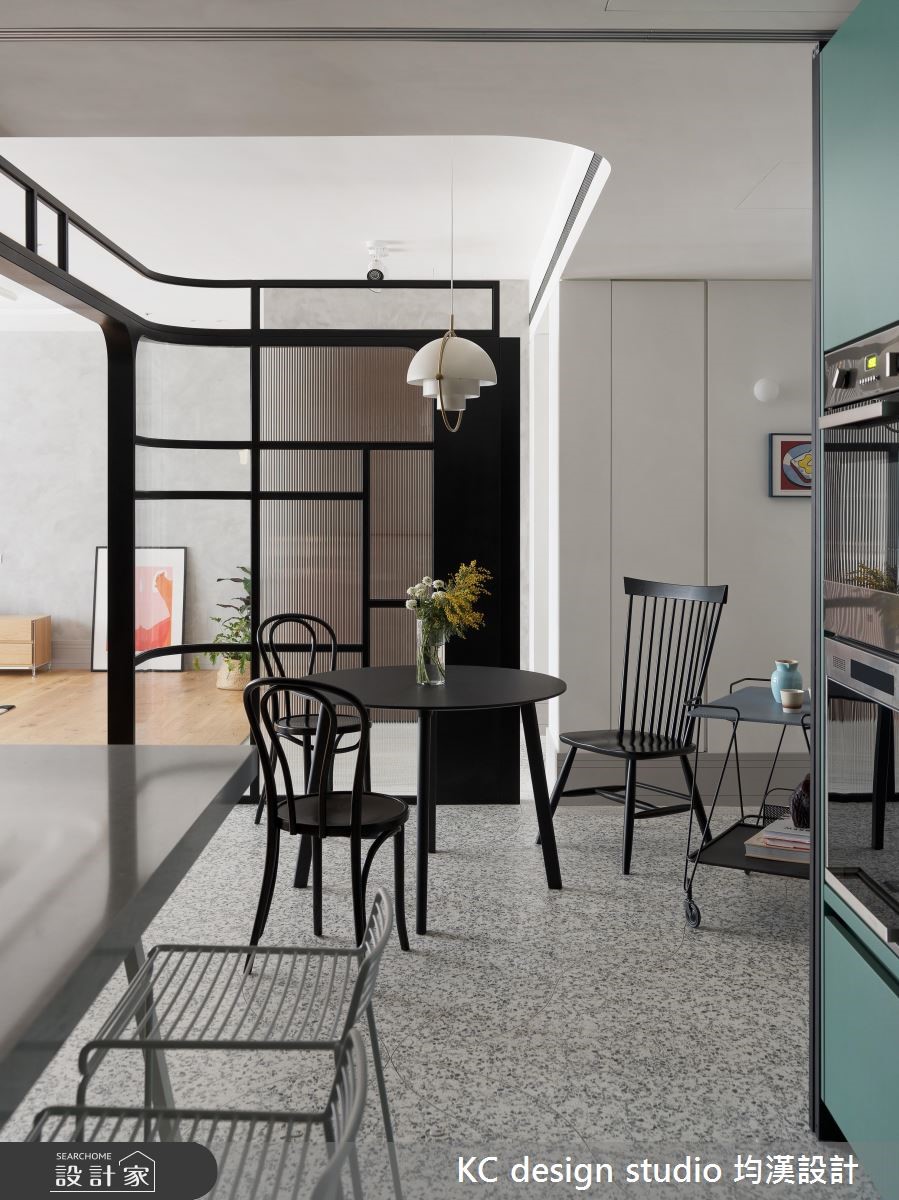 44坪新成屋(5年以下)＿新古典餐廳案例圖片＿KC design studio 均漢設計＿KC_27松江歐宅之5
