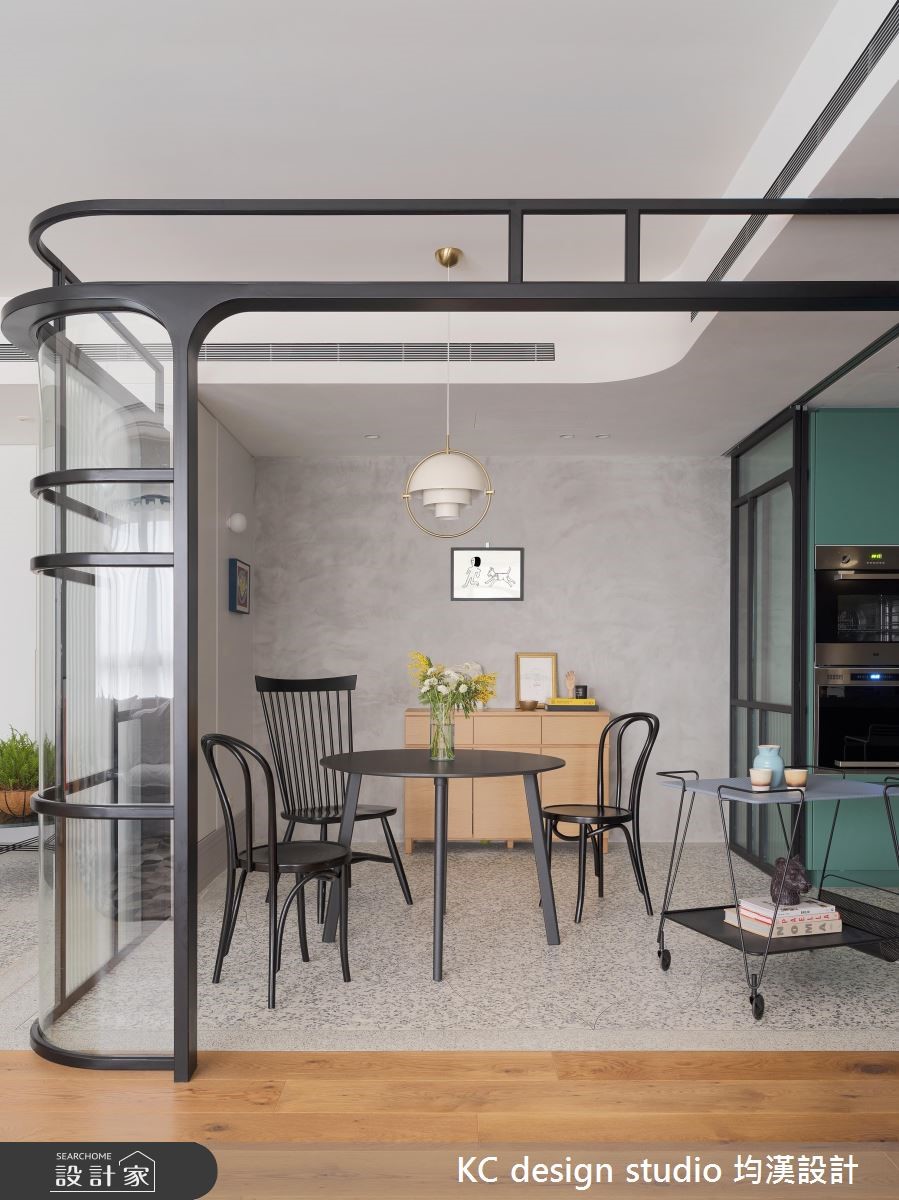 44坪新成屋(5年以下)＿新古典餐廳案例圖片＿KC design studio 均漢設計＿KC_27松江歐宅之8