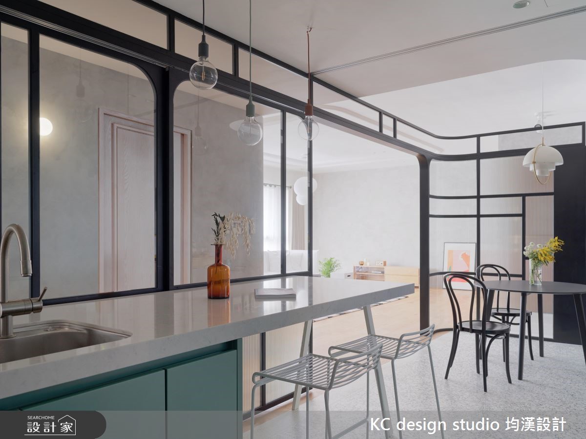 44坪新成屋(5年以下)＿新古典餐廳廚房案例圖片＿KC design studio 均漢設計＿KC_27松江歐宅之6