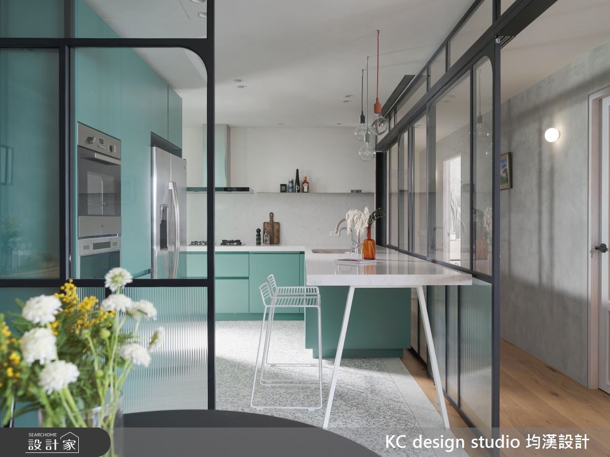 44坪新成屋(5年以下)＿新古典廚房案例圖片＿KC design studio 均漢設計＿KC_27松江歐宅之9