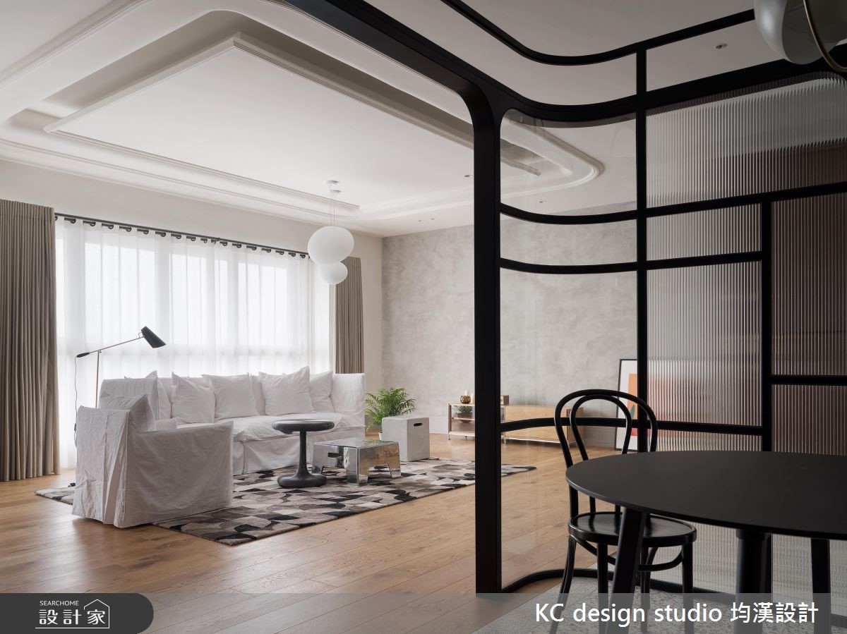 44坪新成屋(5年以下)＿新古典客廳案例圖片＿KC design studio 均漢設計＿KC_27松江歐宅之4