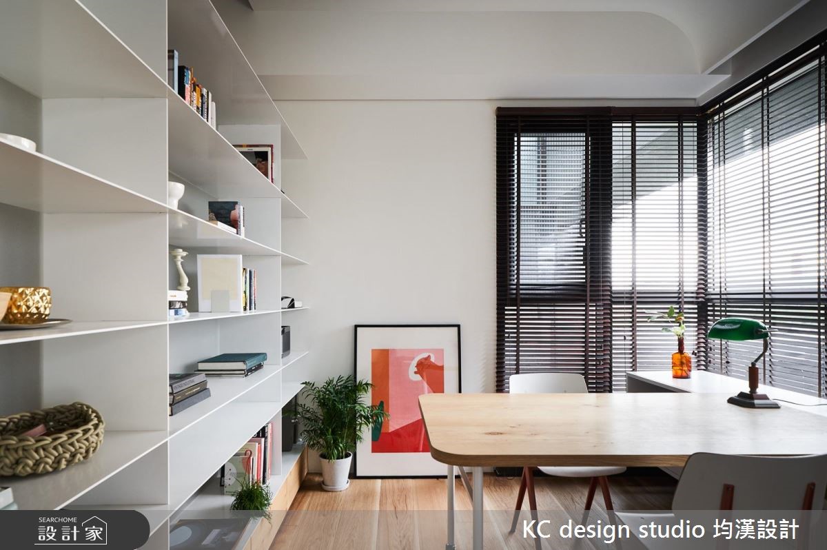 41坪新成屋(5年以下)＿混搭風書房案例圖片＿KC design studio 均漢設計＿KC_28南港吳宅之8