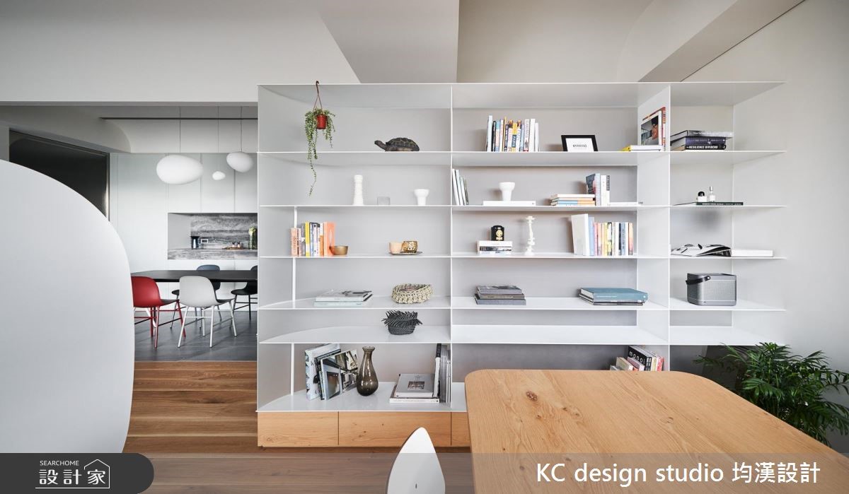 41坪新成屋(5年以下)＿混搭風書房案例圖片＿KC design studio 均漢設計＿KC_28南港吳宅之7