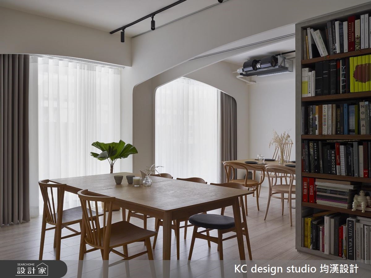 老屋(16~30年)＿北歐風餐廳案例圖片＿KC design studio 均漢設計＿KC_30忠孝涂宅之4