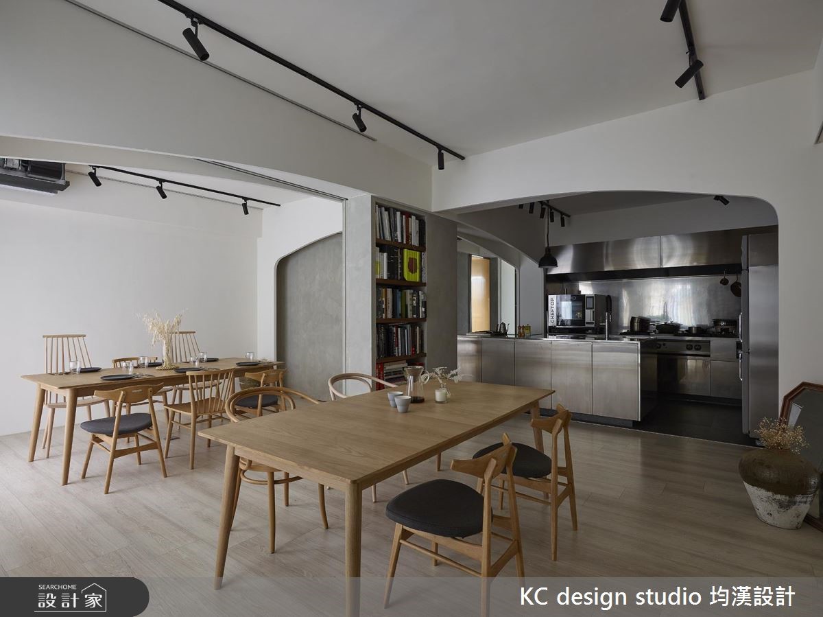 老屋(16~30年)＿北歐風餐廳案例圖片＿KC design studio 均漢設計＿KC_30忠孝涂宅之2