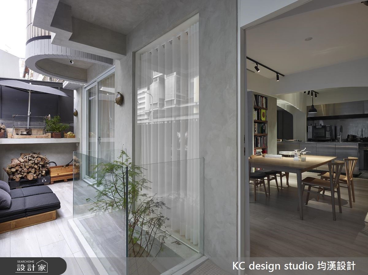 老屋(16~30年)＿北歐風餐廳庭院案例圖片＿KC design studio 均漢設計＿KC_30忠孝涂宅之1