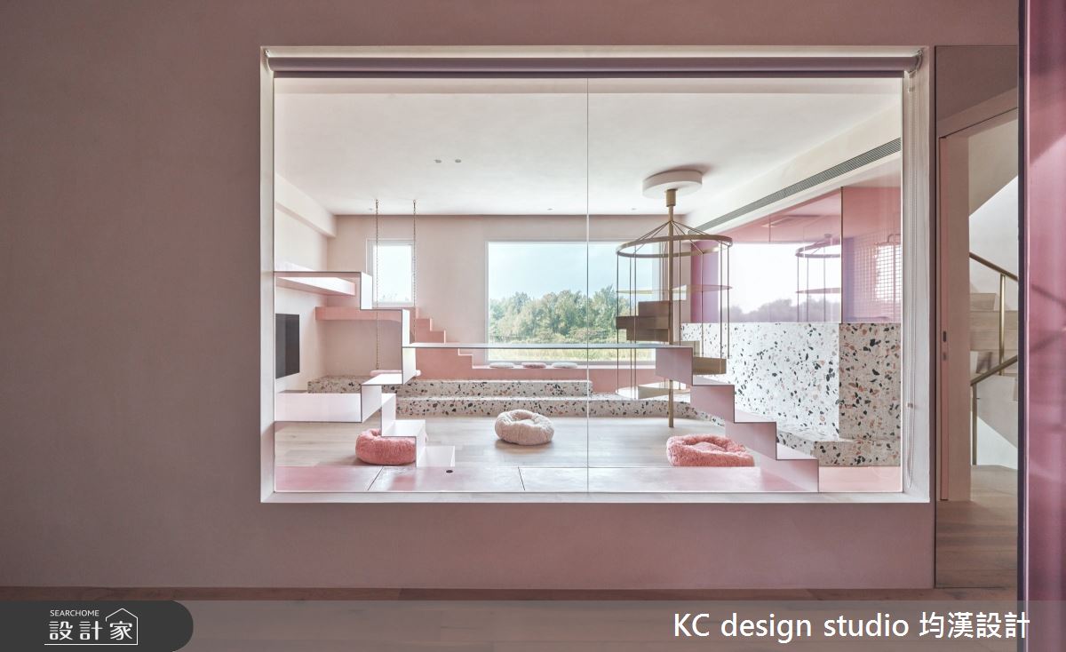 新成屋(5年以下)＿奢華風多功能室案例圖片＿KC design studio 均漢設計＿KC_32粉紅貓屋之16