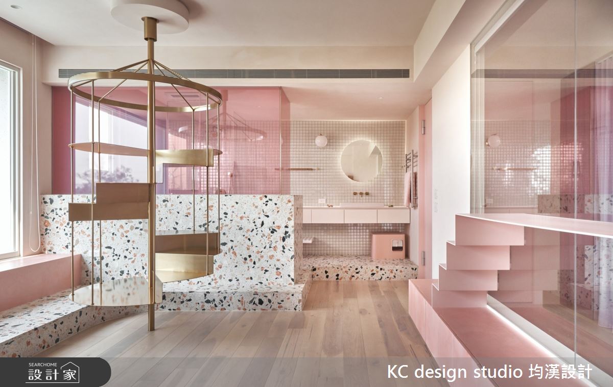 新成屋(5年以下)＿奢華風多功能室案例圖片＿KC design studio 均漢設計＿KC_32粉紅貓屋之23