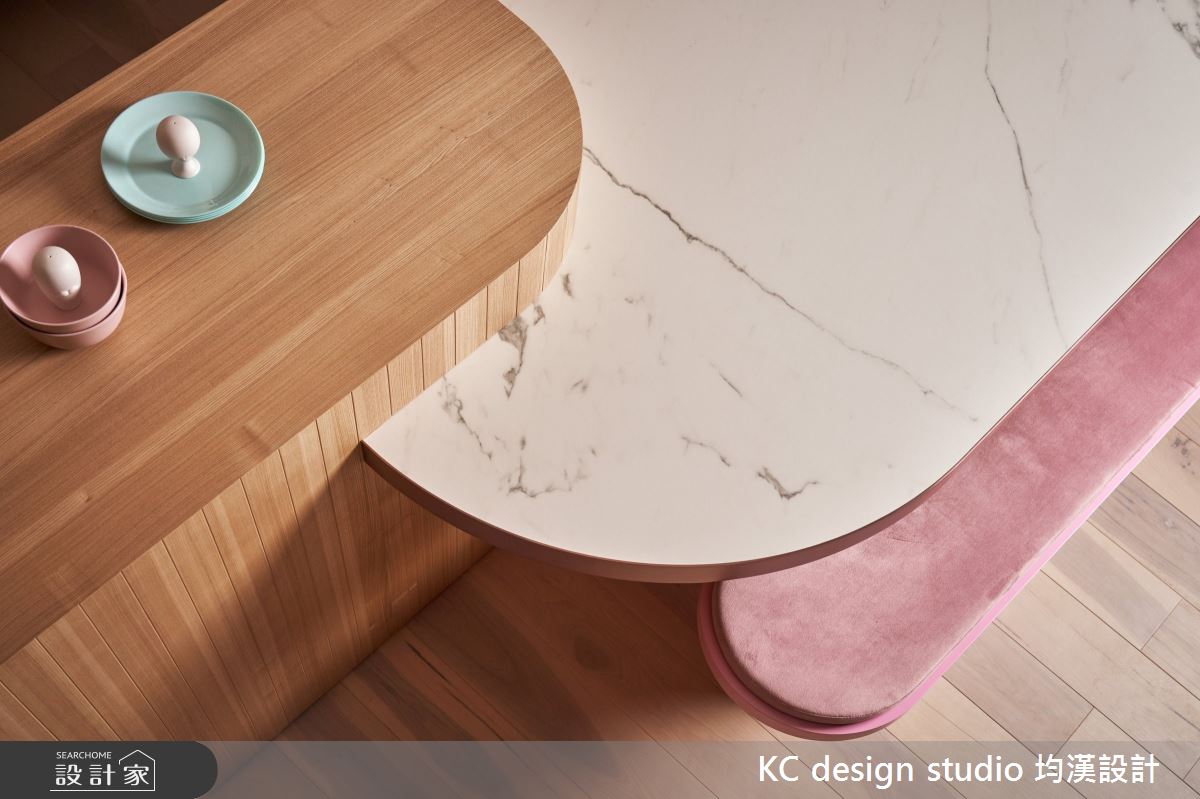 新成屋(5年以下)＿奢華風餐廳案例圖片＿KC design studio 均漢設計＿KC_32粉紅貓屋之11