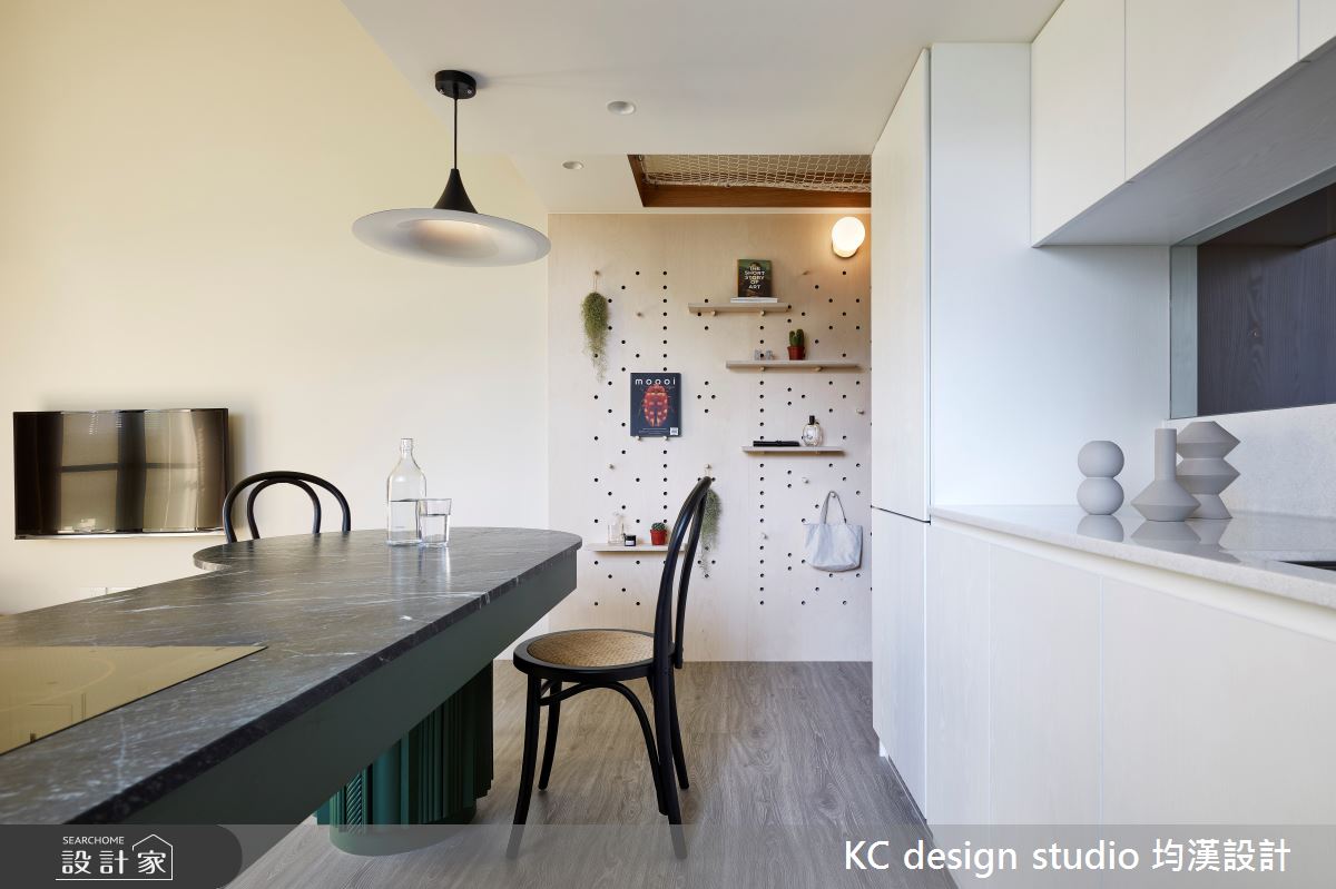 12坪中古屋(5~15年)＿北歐風餐廳吧檯案例圖片＿KC design studio 均漢設計＿KC_33信義林宅之2