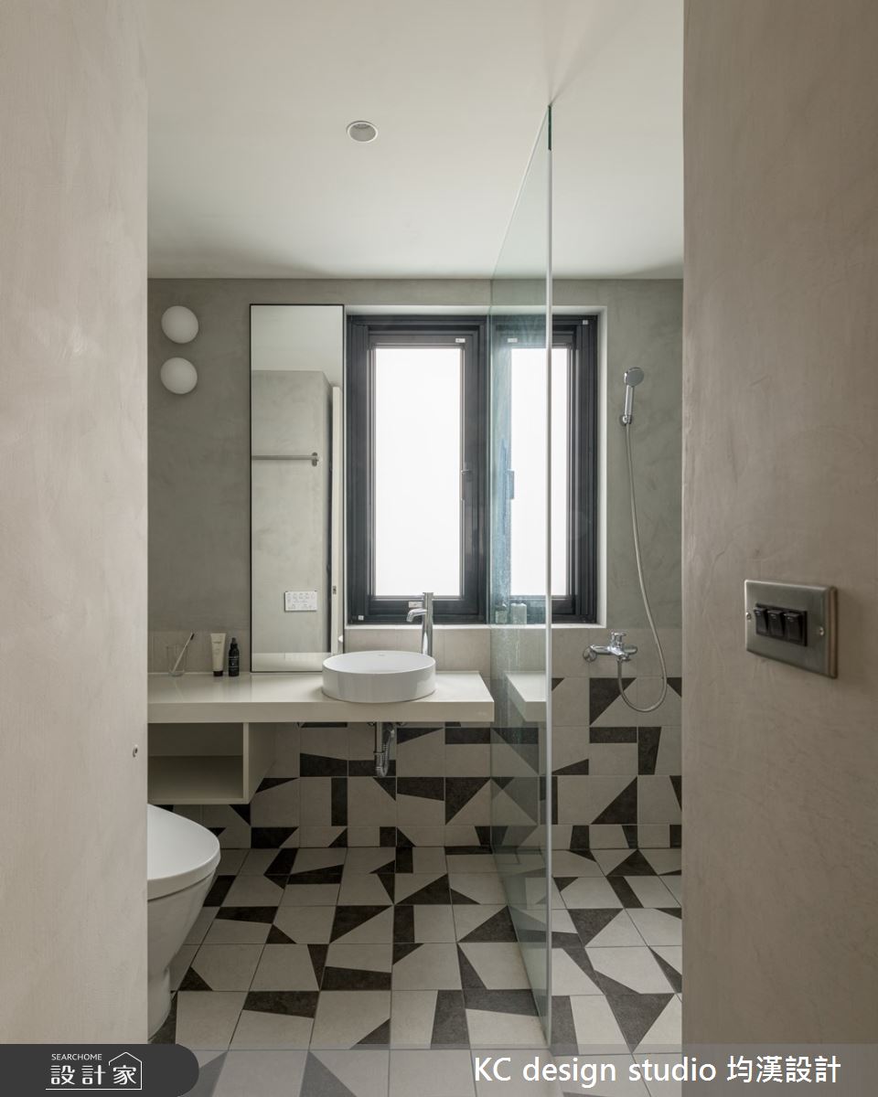 18坪老屋(50年以上)＿簡約風浴室案例圖片＿KC design studio 均漢設計＿KC_35吉林陳宅之11