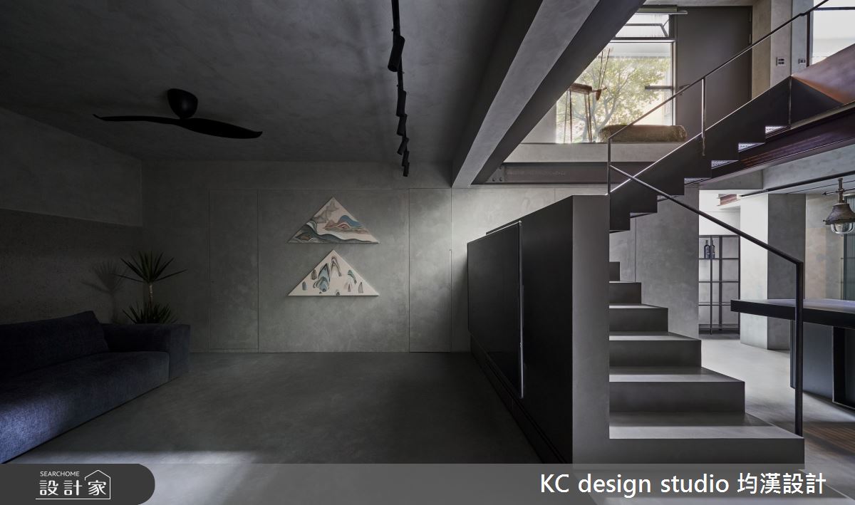 70坪老屋(50年以上)＿現代風樓梯案例圖片＿KC design studio 均漢設計＿KC_36士東許宅之14