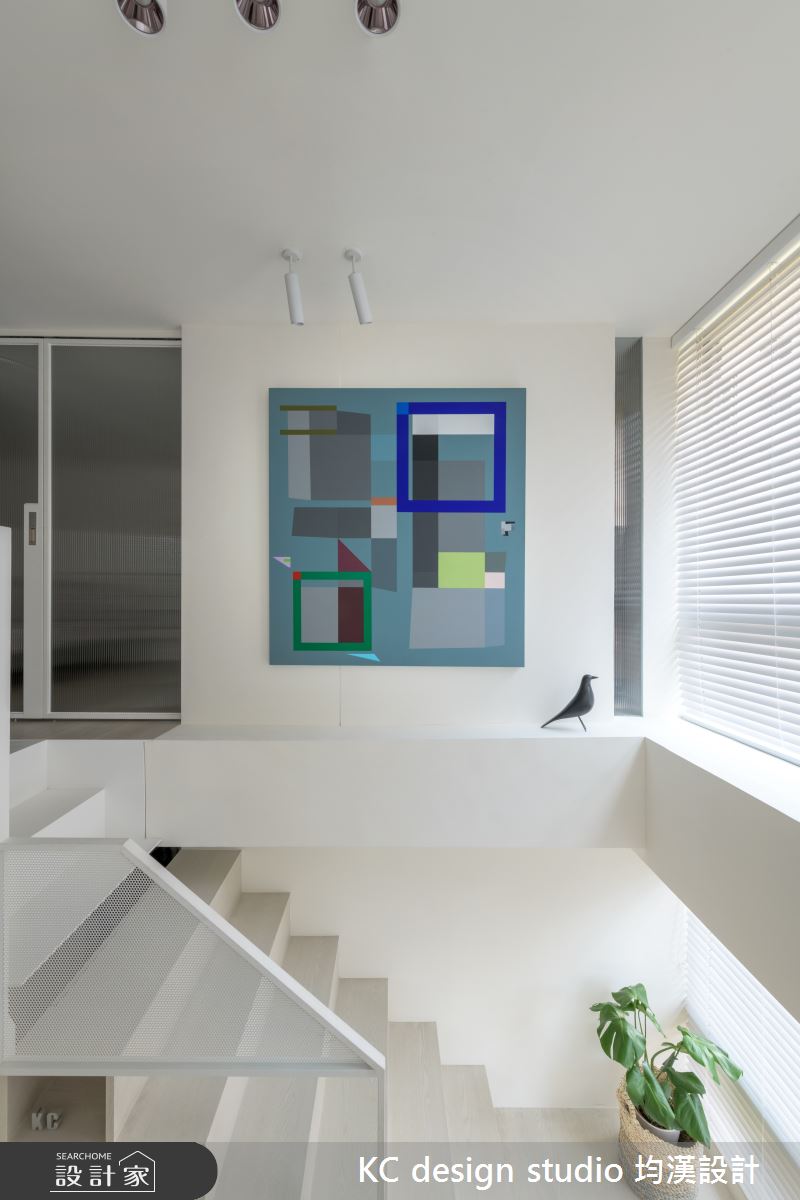 新成屋(5年以下)＿北歐風樓梯案例圖片＿KC design studio 均漢設計＿KC_38紅樹林張宅之6