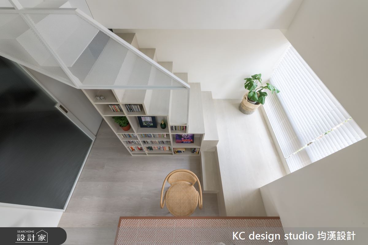 新成屋(5年以下)＿北歐風樓梯案例圖片＿KC design studio 均漢設計＿KC_38紅樹林張宅之5