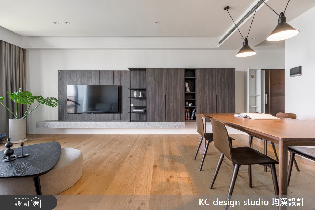 新成屋(5年以下)＿現代風客廳餐廳案例圖片＿KC design studio 均漢設計＿KC_39中壢許宅之1