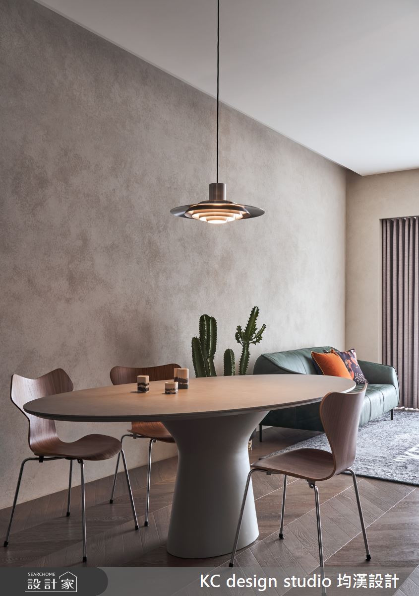 20坪新成屋(5年以下)＿混搭風客廳餐廳吧檯案例圖片＿KC design studio 均漢設計＿KC_41中山曹宅之7