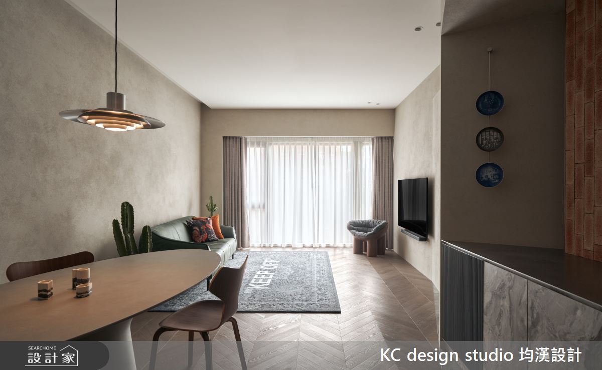 20坪新成屋(5年以下)＿混搭風客廳案例圖片＿KC design studio 均漢設計＿KC_41中山曹宅之19